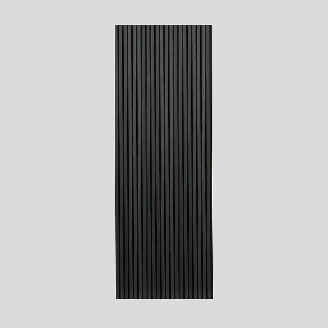 Acoustic Slat Wall Panel | Black Oak | Premium 3-Sided Wood Veneer - Image 6