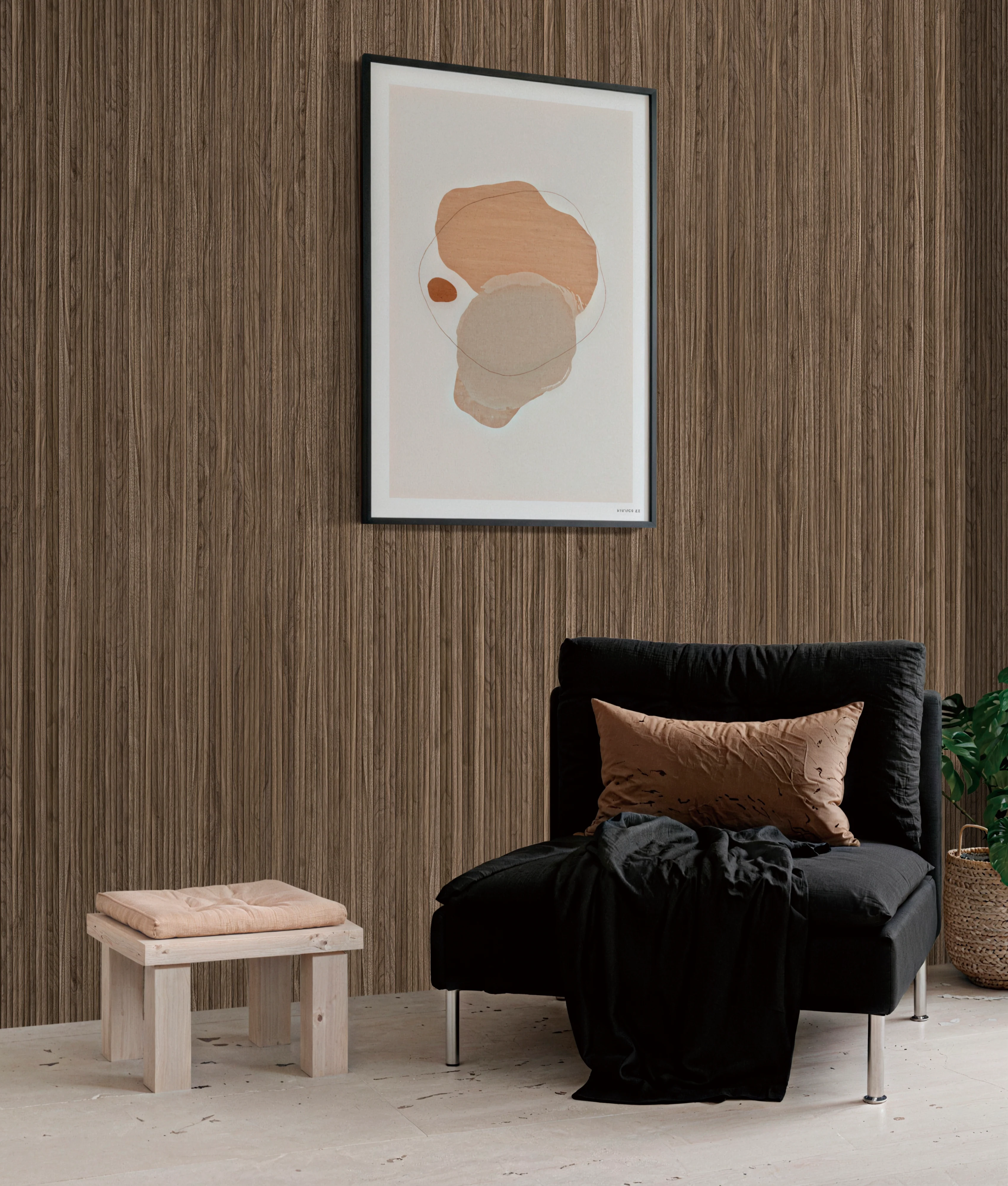 Fluted Wall Panel | Walnut | Modern Flexible Design - Image 5