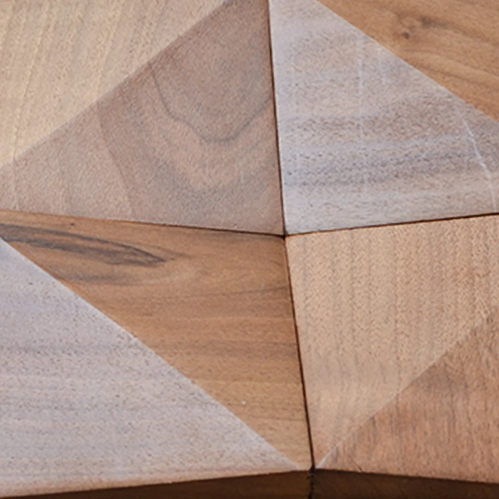 Wood Mosaic Panel | Slim Walnut Wood Tile | 7.9"×15.8” - Image 5
